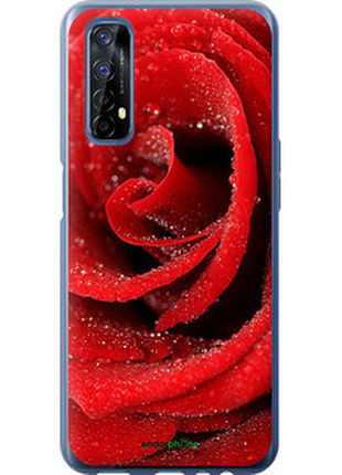 Чохол на realme 7 червона троянда "529u-2081-72104"
