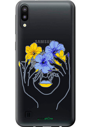 Чехол на samsung galaxy m10 девушка v4 "5276u-1661-72104"