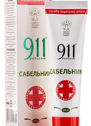 911 бальзам сабельник 100 мл