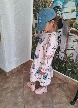Теплое платье стёжка