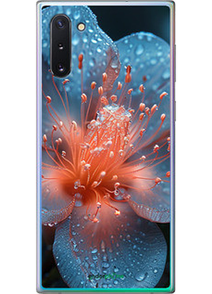 Чохол на samsung galaxy note 10 роса на квітці "6039u-1718-72104"