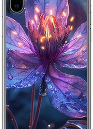 Чехол на iphone x магический цветок "6038sp-1050-72104"