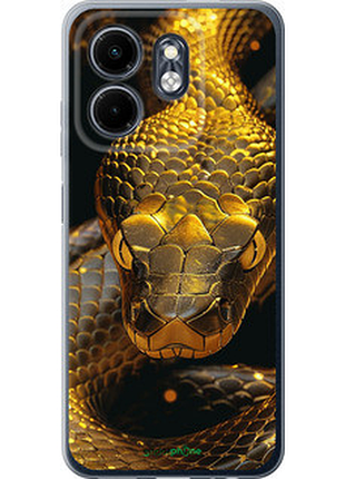 Чехол на infinix smart 9 golden snake "6072u-3809-72104"