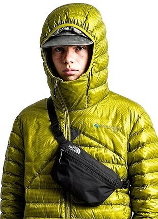 Upcycling сумка the north face gore-tex pro sammit series бананка нагрудная мембранная черная salomon