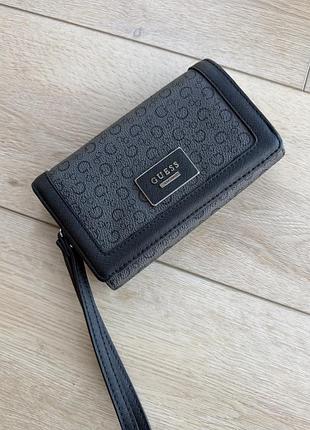 Гаманець guess чорний портмоне оригінал гесс