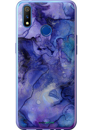 Чехол на realme x lite мрамор 7 "4802u-2030-72104"