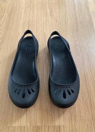 Балетки жіночі crocs чорні