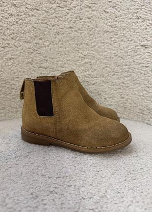 Черевики жіночі river island челсі замшеві коричневі