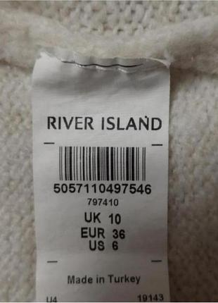 Джемпер с кружевом river island 7