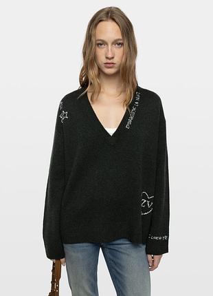 Светр свитер zadig & voltaire