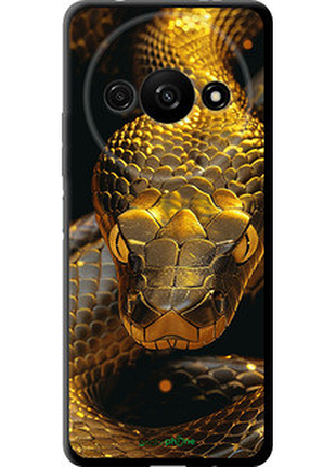 Чехол на xiaomi redmi a3 golden snake "6072b-3657-72104"