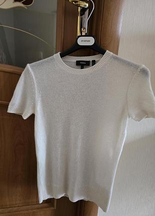 Theory cashmere кашемировый топ свитер