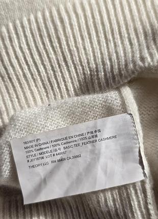 Theory cashmere кашемировый топ свитер 3