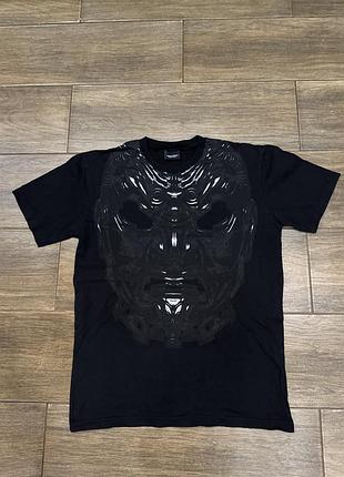 Футболка чоловіча marcelo burlon чорна розмір m