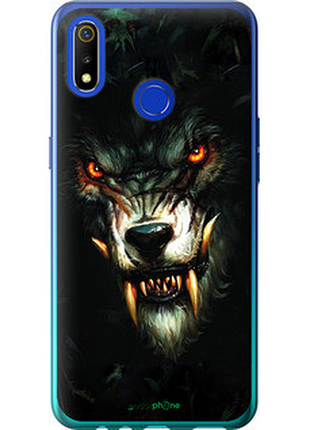 Чохол на realme 3 диявольський вовк "833u-1869-72104"