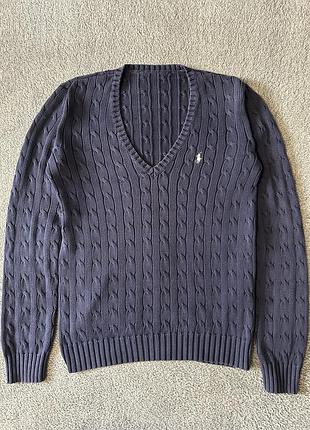 Светр чоловічий polo ralph lauren синій розмір m