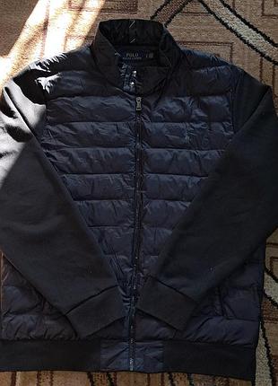 Куртка чоловіча polo ralph lauren гібридна чорна
