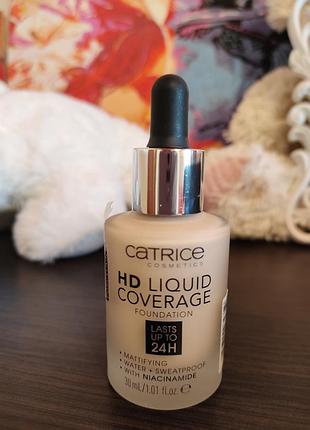 Catrice cosmetics тональный крем