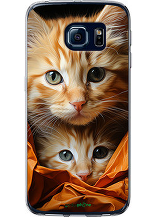 Чохол на samsung galaxy s6 edge g925f котики 2 "5664u-83-72104"