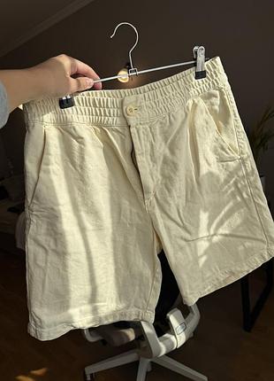 Шорти чоловічі zara жовті