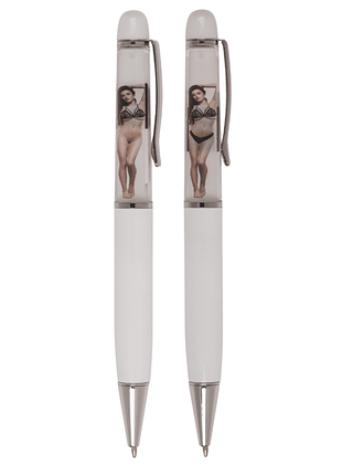 Ручка sexy strip pen woman brunette