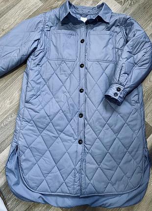 Пальто стьобане h&m p. 2xl оверсайз 7
