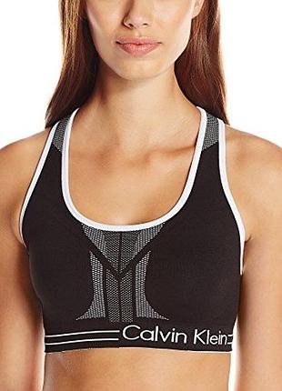 Спортивний двосторонній топ бра жіночий calvin klein performance