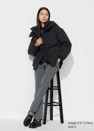 Штани heattech на флісі thermo easy uniqlo