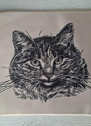 Килимок для миші з котом 20×25 см