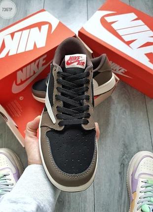 Nike air jordan 1 retro low og sp 'travis scott 5