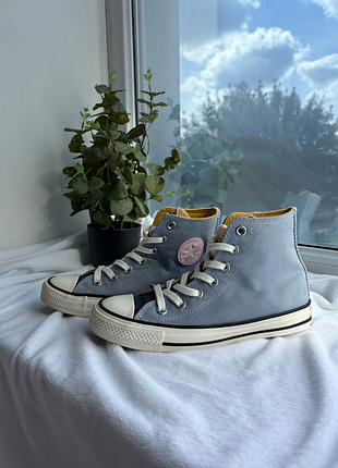 Высокие кеды converse chuck taylor оригинал размер 36.5 (стелька 23 см)