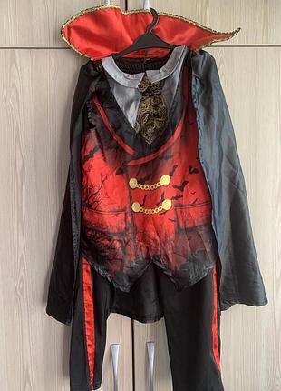 Костюм halloween вампир дракула george 7-8 р. 122-128