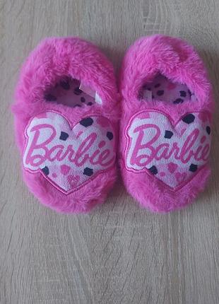 Тапочки barbie 25р 15см