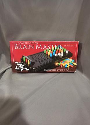 Настільна гра brain master classic edition (класична гра на дедукцію та зламування коду, подібна до популярної гри mastermind)