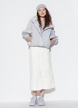 Джинсова міді спідниця uniqlo 2