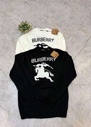 Светри burberry s,m,l,xl чорного та білого кольору