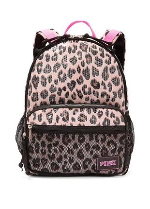 Рюкзак pink sequin campus backpack 16.3 liters leopard sequin
