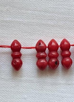 Бусины бусинки коралловые
