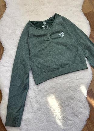 ✨ спортивний лонгслів m/l — стильний крій із вирізом під великий палець