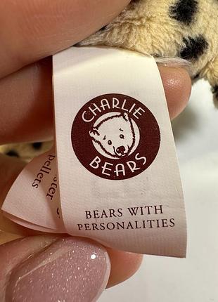 Мʼяка іграшка рись, charlie bears 7