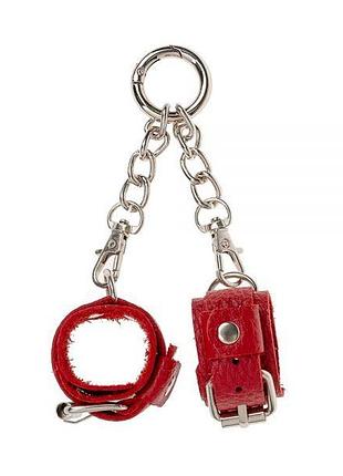 Брелок handcuffs red