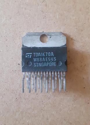Микросхема tda1670a