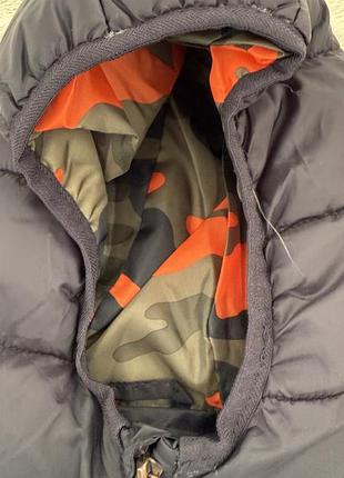 Куртка для хлопчика демісезонна синя h&m