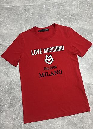 Футболка love moschino