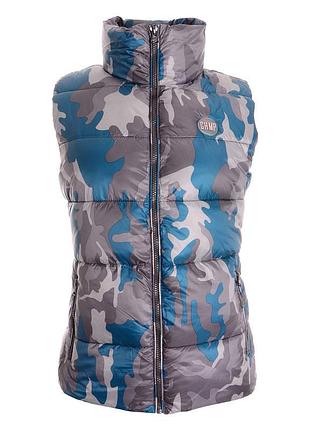 Жилет жіночий демі сезон champion ivy vest принт камуфляж в ідеалі