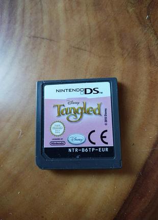 Картридж nintendo ds tangled, peppa pig, princess frog