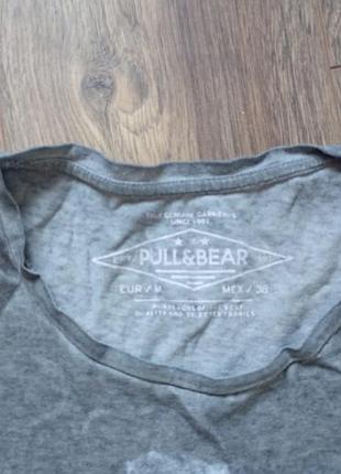 Брендова футболка pull&amp;bear. 6