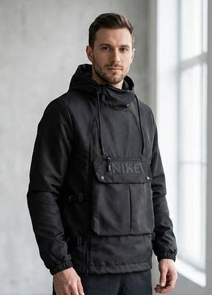 🧥 чоловіча вітровка nike black