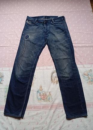 Джинси vintage diesel distressed blue jeans