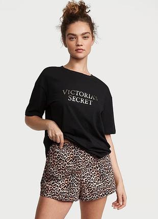 Піжама бавовняна з шортами victoria’s secret оригінал